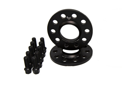 EMD Auto 12.5mm Wheel Spacer Pair With Bolts - 5x112 57.1 Center Bore