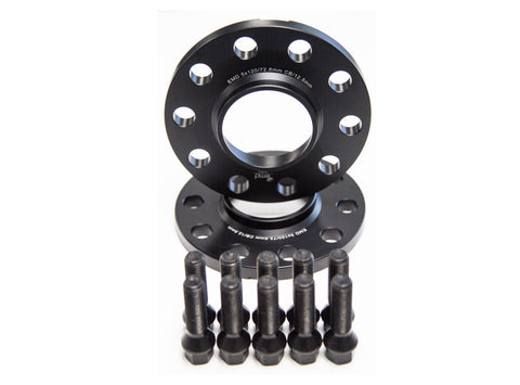 EMD Auto 12.5mm Wheel Spacer Pair With Bolts - 5x120 72.56 Center Bore