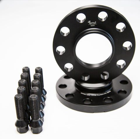 EMD Auto 15mm Wheel Spacer Pair With Bolts - 5x120 72.56 Center Bore