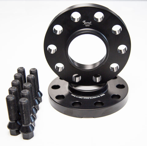 EMD Auto 17.5mm Wheel Spacer Pair With Bolts - 5x120 72.56 Center Bore