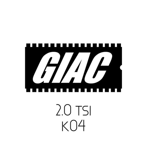 Volkswagen 2.0 TSI MKVI GTI / GLI / CC / Tiguan / Beetle GIAC K04 Performance ECU Software Upgrade