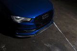 PURE Carbon Fiber Front Lip Splitter / Spoiler For Audi A3 / S3 8V (Pre-Facelift)
