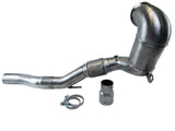 Bull-X MK7 GTI/Golf R/ 8V A3/S3 "EGO-X" Cast 200-Cell Catted Downpipe