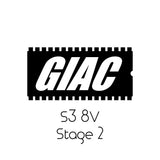 Audi S3 8V GIAC Stage 2 Peformance ECU Software Upgrade